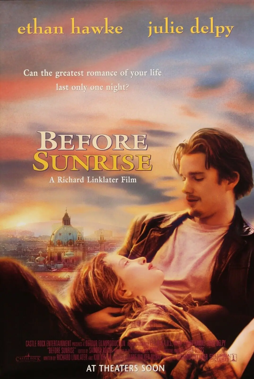 

Before Sunrise Movie Print Art Canvas Poster for Living Room Decoration Home Wall Decor Picture