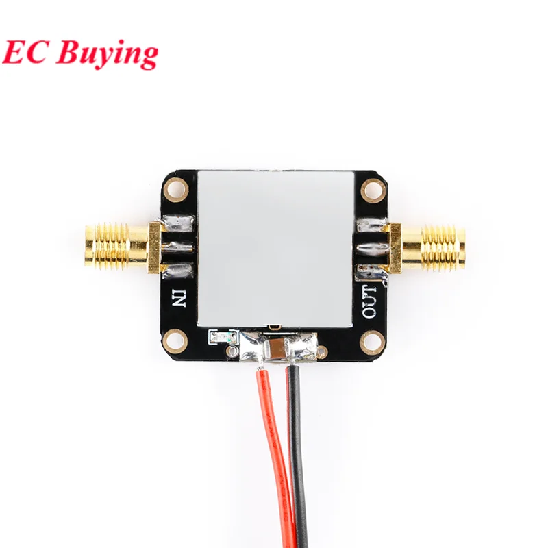 10M-8GHz RF Verstärker Bord Breitband Verstärkung Verstärkung Geräuscharm Medium Verstärker Modul Verstärkung 12dB Für FM GPS WIFI SMA