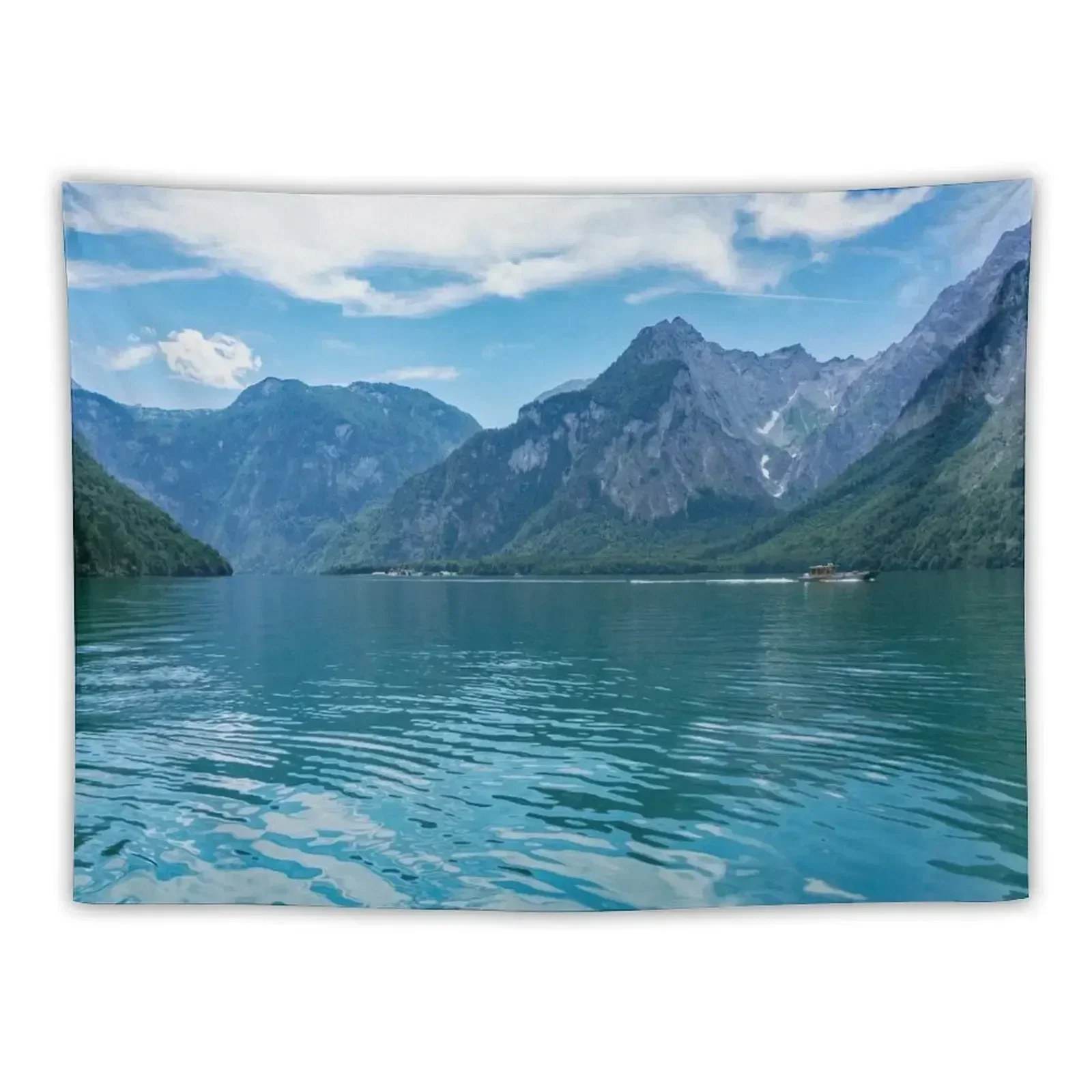 On the K?nigssee Tapestry Cute Room Things Bedroom Decoration Tapestry