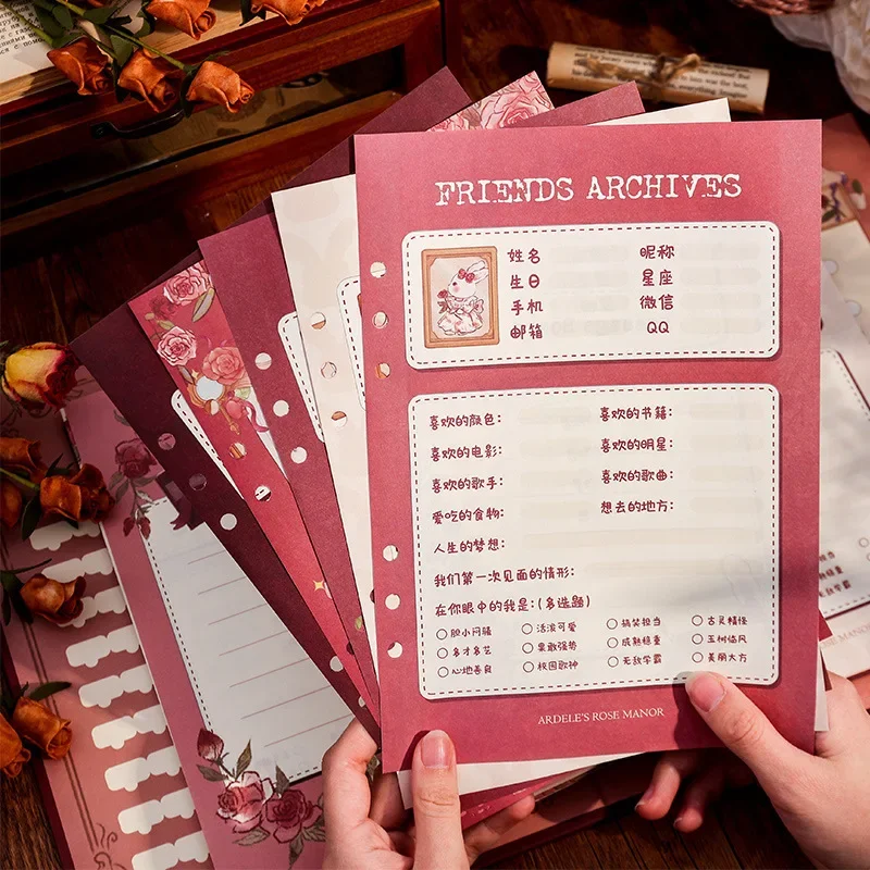 Rose Manor Primary School Students Sixth Grade Graduation Book Internet celebrity Address Book Junior High School Students