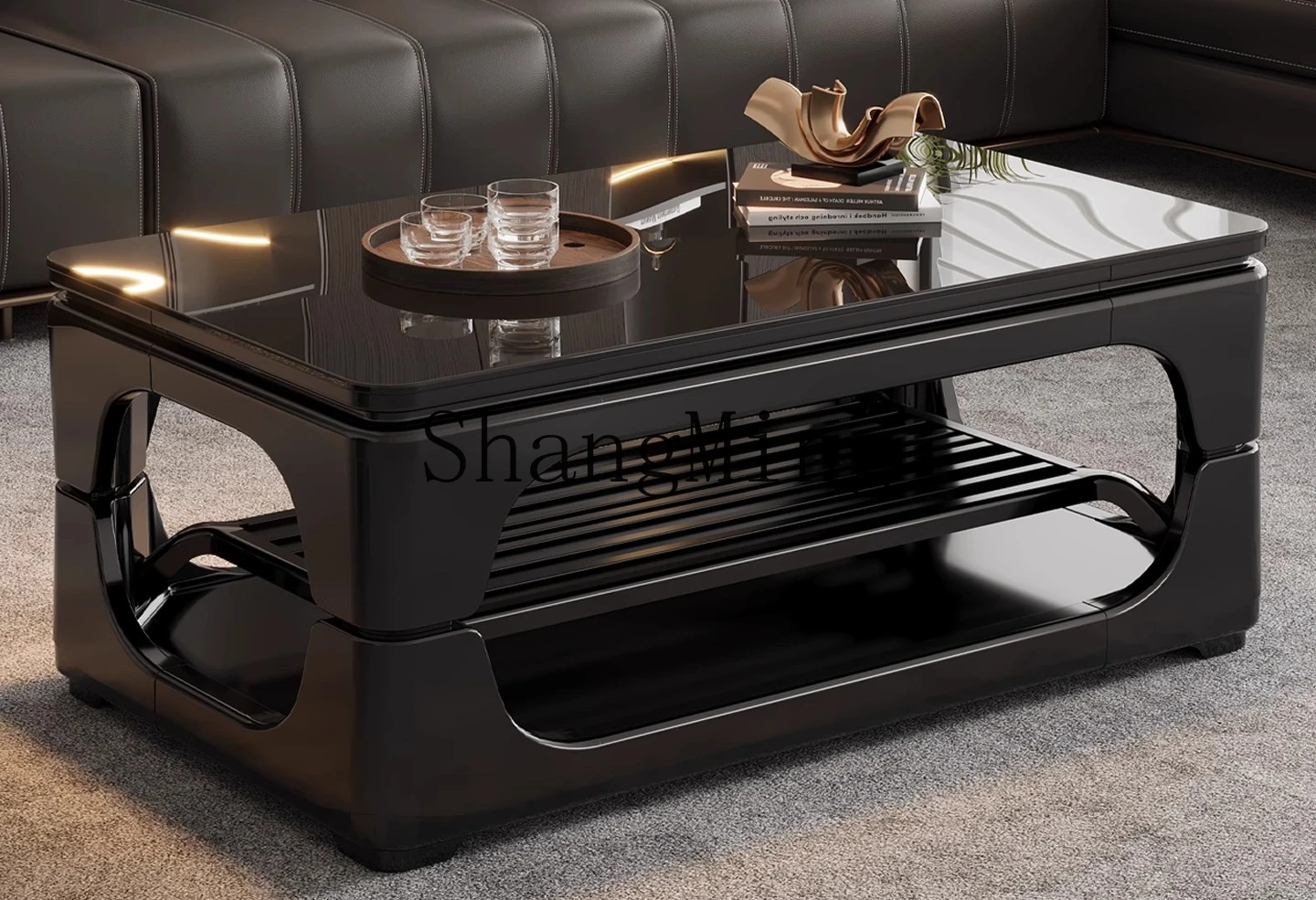 

CL New Flagship Heating Coffee Table Lift Electric Heater Table Warm Table Electric Heating Stove