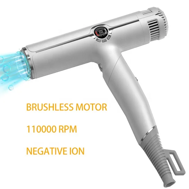 Foldable Infrared Ac Motor Hair Dryers Portable One Step Hair Dryer Professional Salon High Speed Ionic Leafless Bldc Hair Dryer