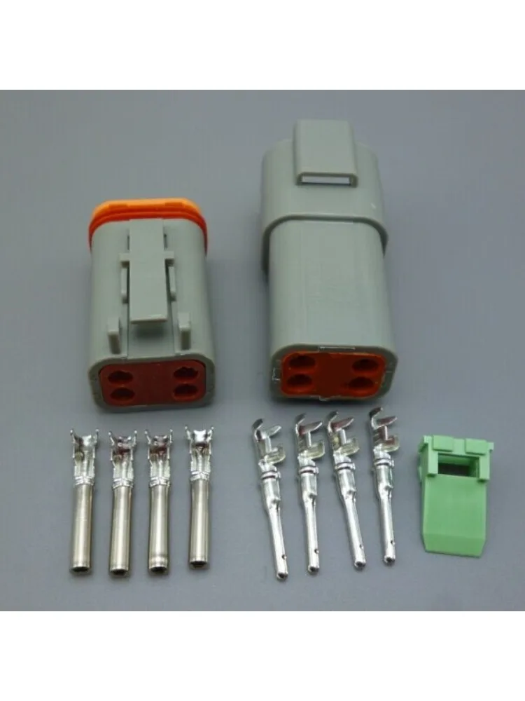 DT06-6S DT04-6P 4Pin Waterproof Plug for machinery lamp sensor harness connection replacement and circuit maintenance