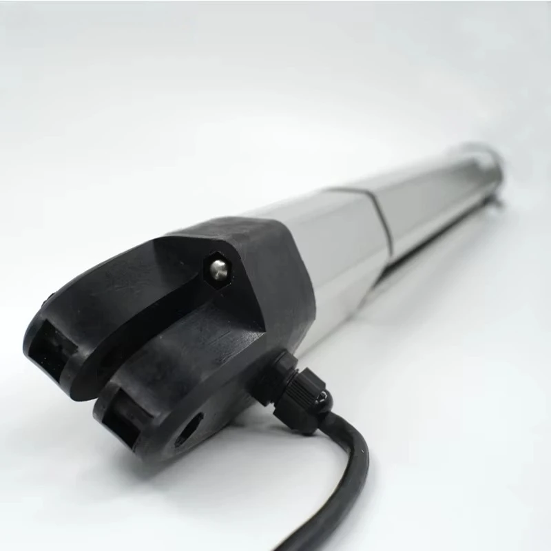 Hot selling:2 Remote Control DC24V Electric Linear Actuators 200kgs Engine Motor System Automatic Swing Gate Opener