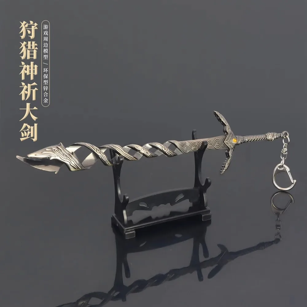 1/6 22CM Soldier Miniature Cold Weapons Divine Prayer Sword Model Toy Fit 12'' Action Figure Body In Stock