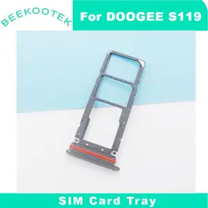Bilashmart BackShell Original DOOGEE S119 SIM Card Tray Cell Phone SIM Card Tray Slot Holder Adapter Accessories DOOGEE S119 Smart Phone