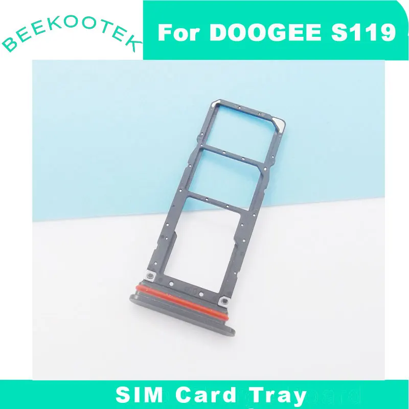 New Original DOOGEE S119 SIM Card Tray Cell Phone SIM Card Tray Slot Holder Adapter Accessories For DOOGEE S119 Smart Phone