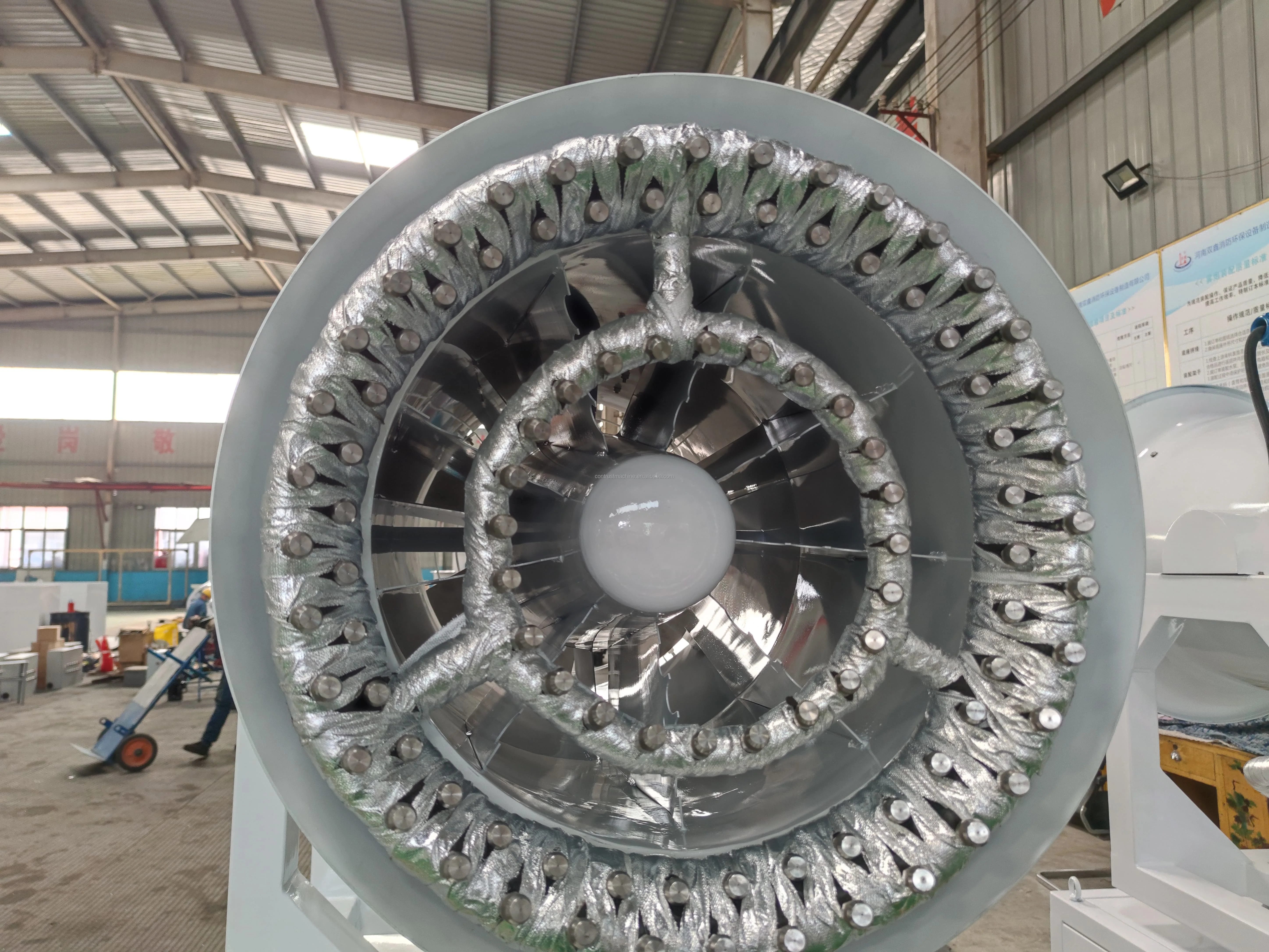 Throw Distance From 30m to 200m Fog Cannon Mist Spray Machinery Dust Suppression Remove Machine for Coal Mining