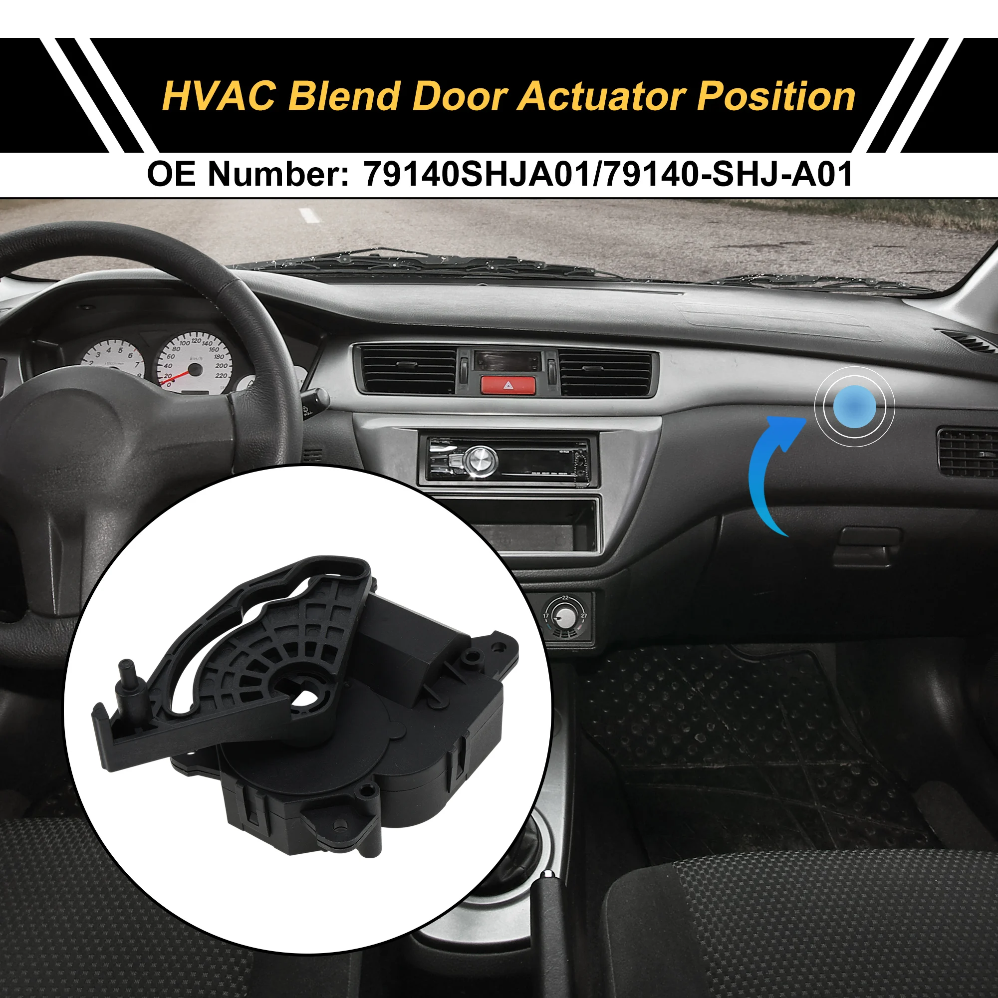 

Привод двери смеси обогревателя UXCELL HVAC для Acura MDX 07-13 No 79140SHJA01/79140-SHJ-A01