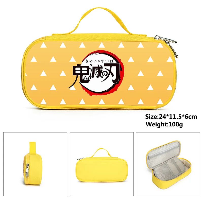 

Demon Slayer Pencil Bag Student Pencil Bag Stationery Box Beautiful Fashion Accessorie Children's Toys Gifts