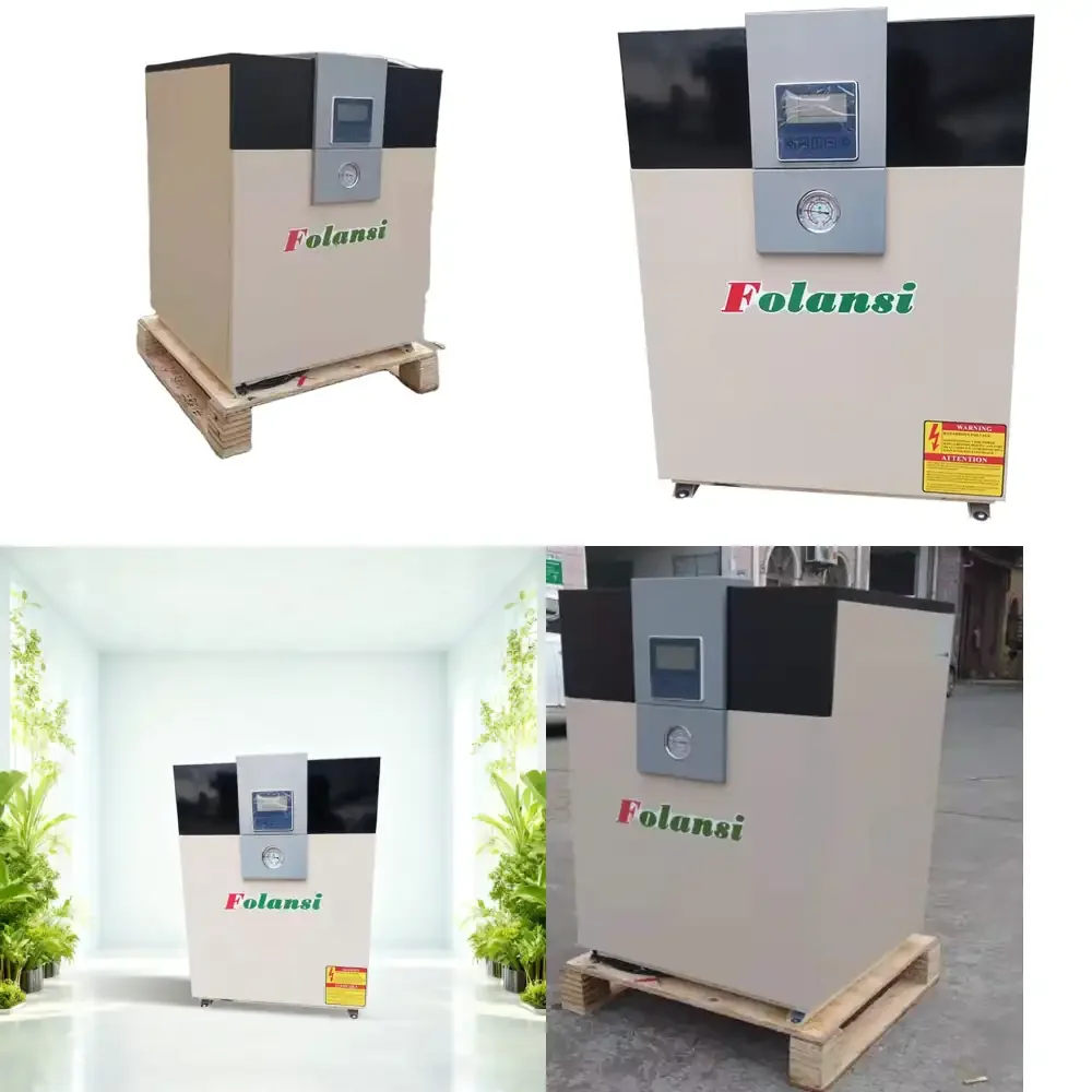 18KW ground source and water source heat pump, with WIFI control, RS485 parallel connection, R32 refrigerant, can be cooled