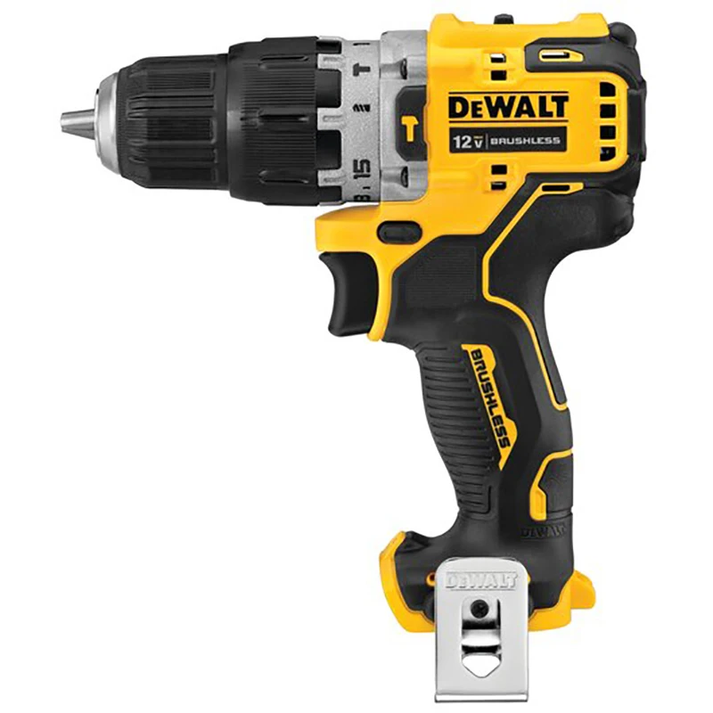 Dewalt DCD706 12V MAX 3/8in Brushless Hammer Drill Compact Cordless Hand Drill For Household Industry, Tool Only