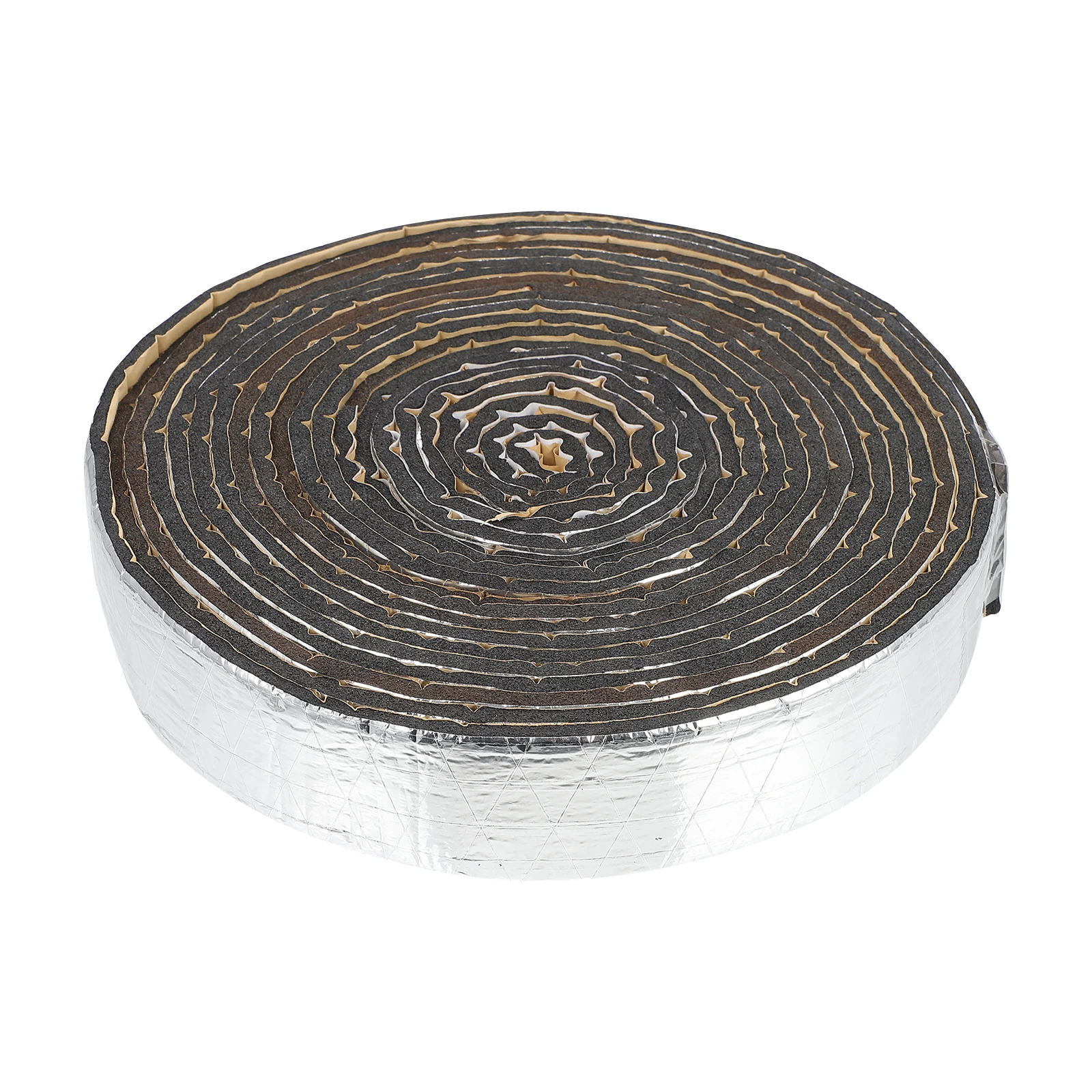 

Sound Insulation Cotton Heavy Duty Foiled Self Adhesive Black Tin Foil Heat Shield Ductwork Soundproof Car Trunk Flame