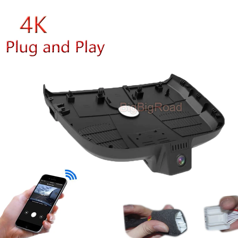 

4K Plug And Play For Haval Great Wall WEY MPV Gaoshan 2024 Car Wifi DVR Video Recorder Dash Camera FHD 2160P Dashing Cam