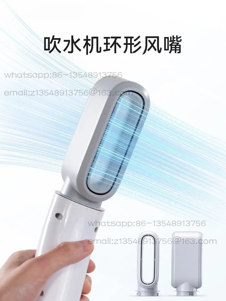 Pet water dryer, annular air nozzle for drying, special for dog drying, automatic hair blowing dog household mute