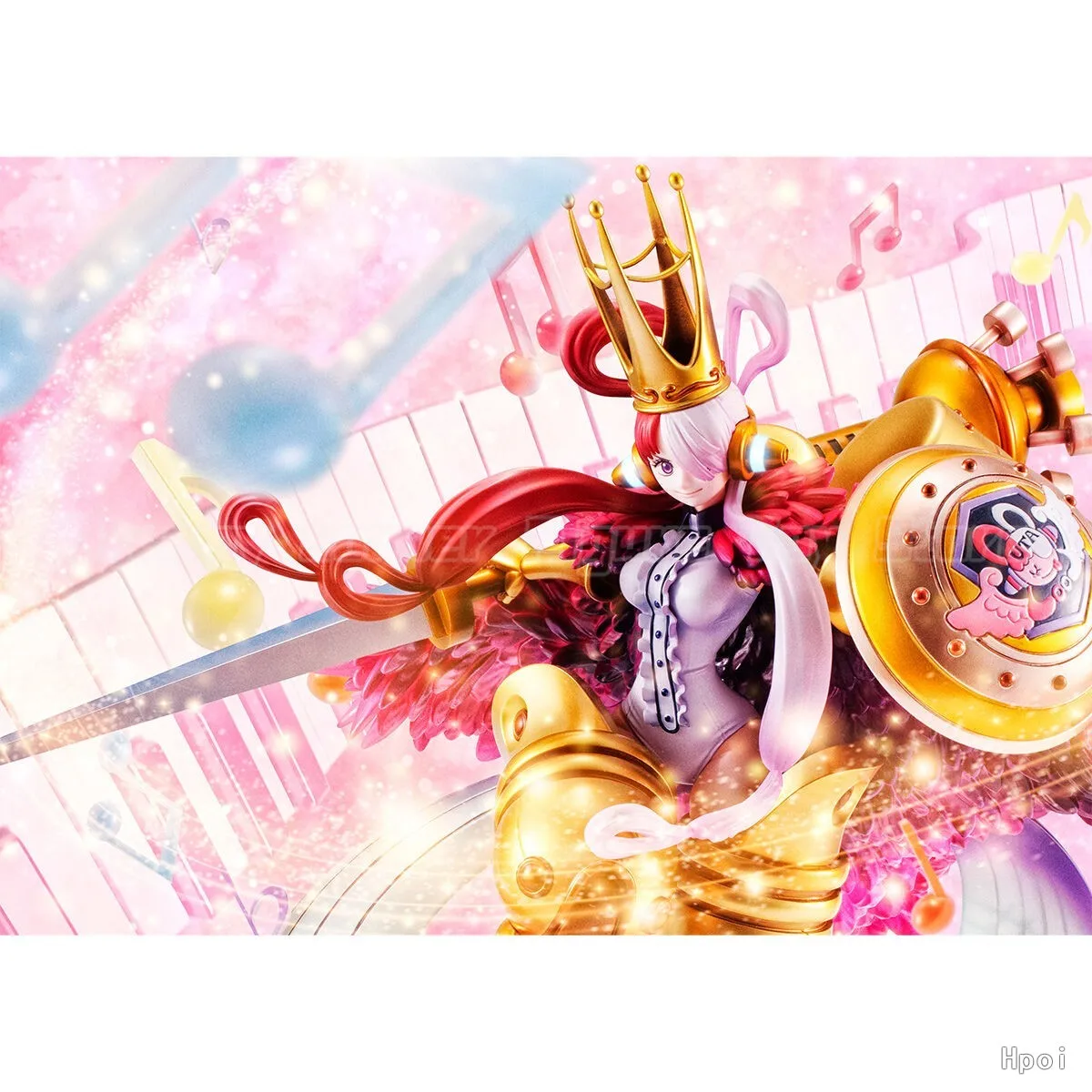 

【In Stock】Original MegaHouse POP ONE PIECE FILM RED RE-MAXIMUM UTA I'm Invincible Figure Collection Ornaments