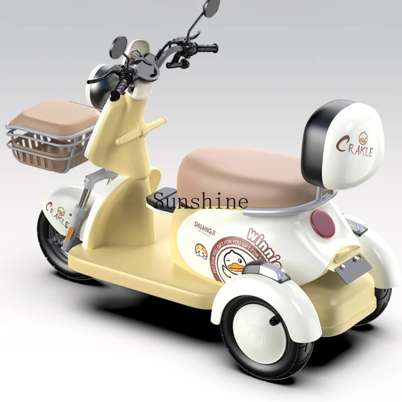 

Electric tricycle fashionable leisure adult pick-up and drop-off children city travel