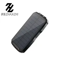 Top! 100000mAh Solar Power Bank Qi Wireless Charger for iPhone 12 Samsung S21 Xiaomi Powerbank Portable External Battery LED