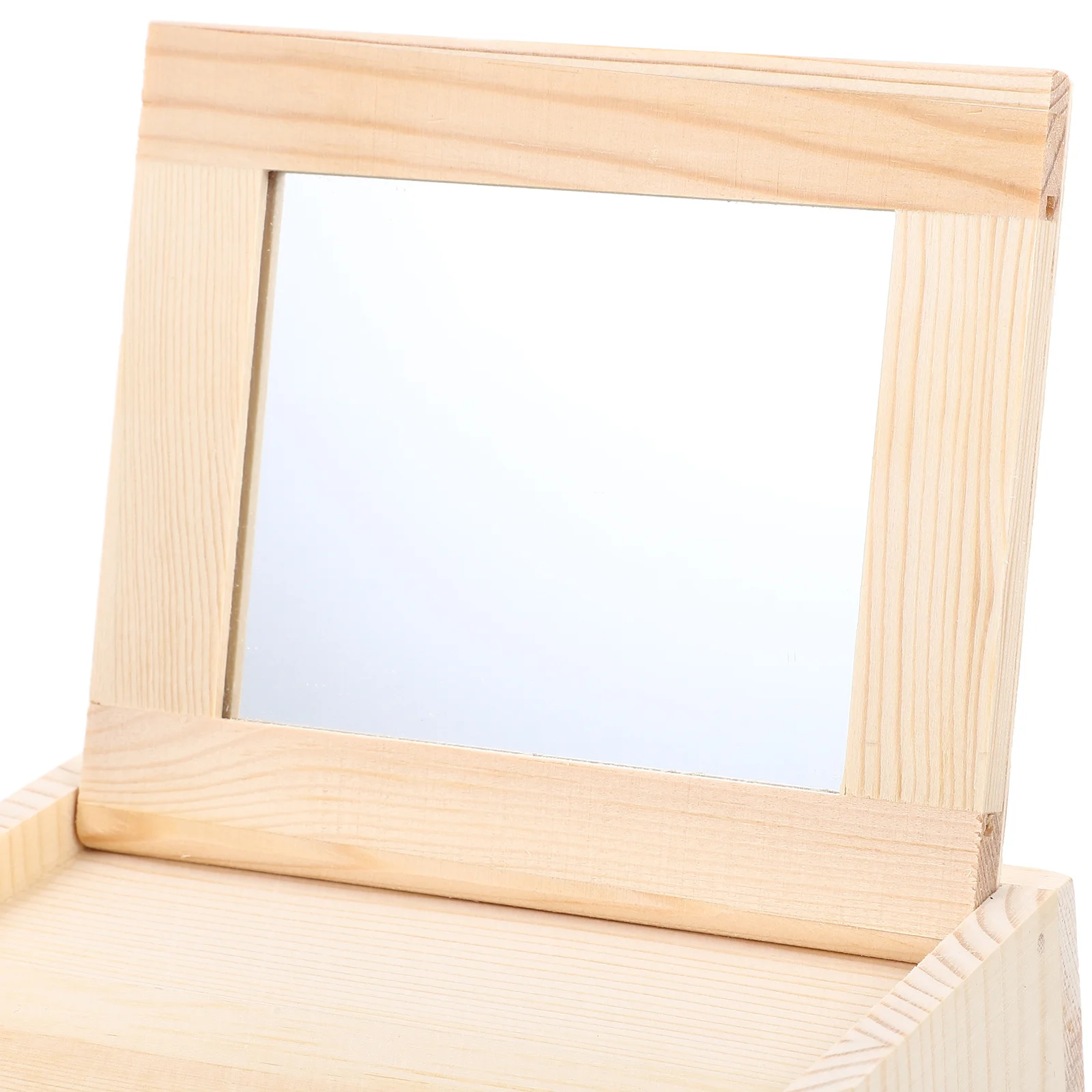 

1Pcs Wooden Jewelry Box Organizer Natural Wood Color Durable Ecofriendly Jewelry Storage Box Handmade Wooden Dresser for Home