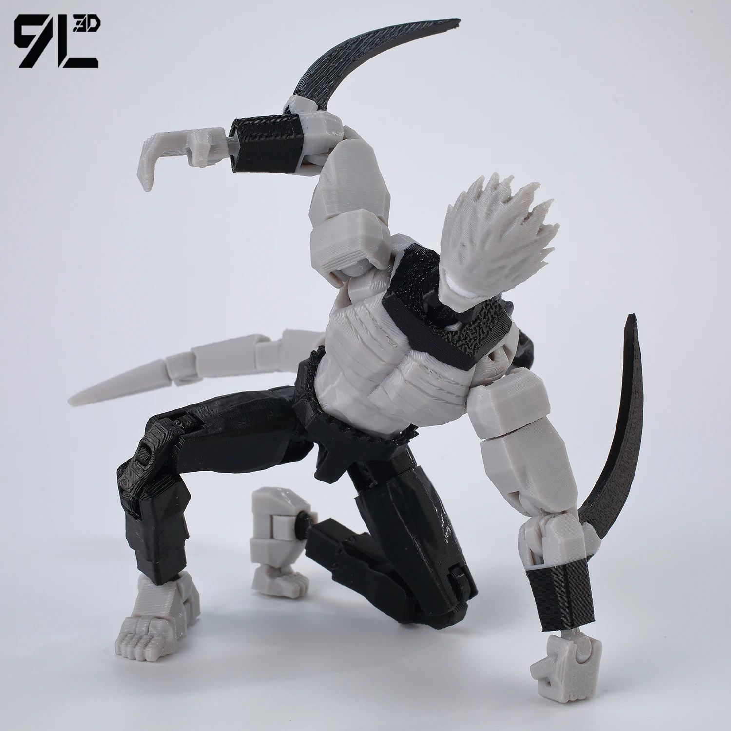 Figurine d'action 9L3D Lucky13 Dummy13 Cursed Spirit Final Form, jouet imprimé en 3D, poupée articulée multi-points, personnage d'anime, objet de collection