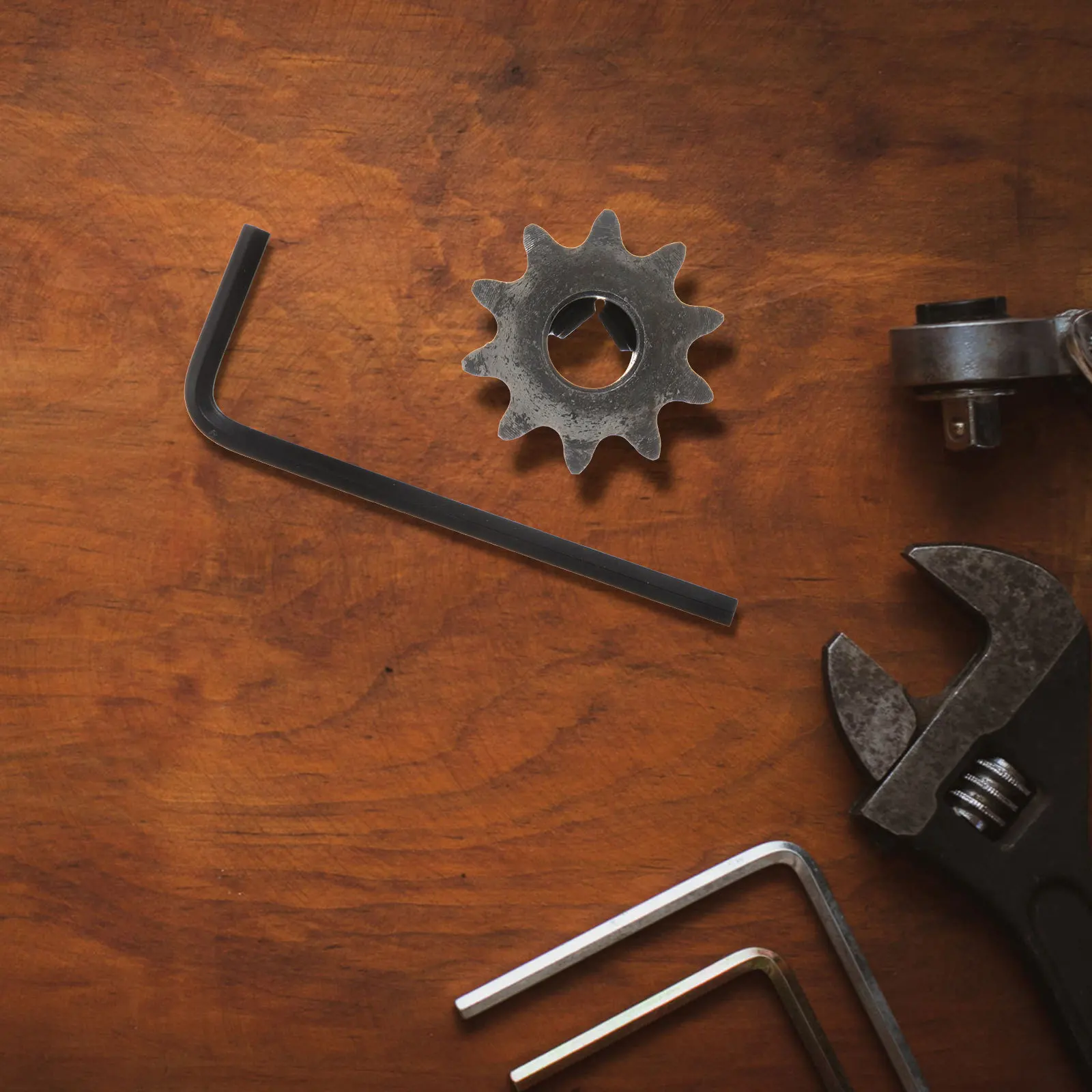 

10 Teeth Metal Sprocket Hardened Steel Motor Sprocket For Bore Machine Gear Part Machine Accessories