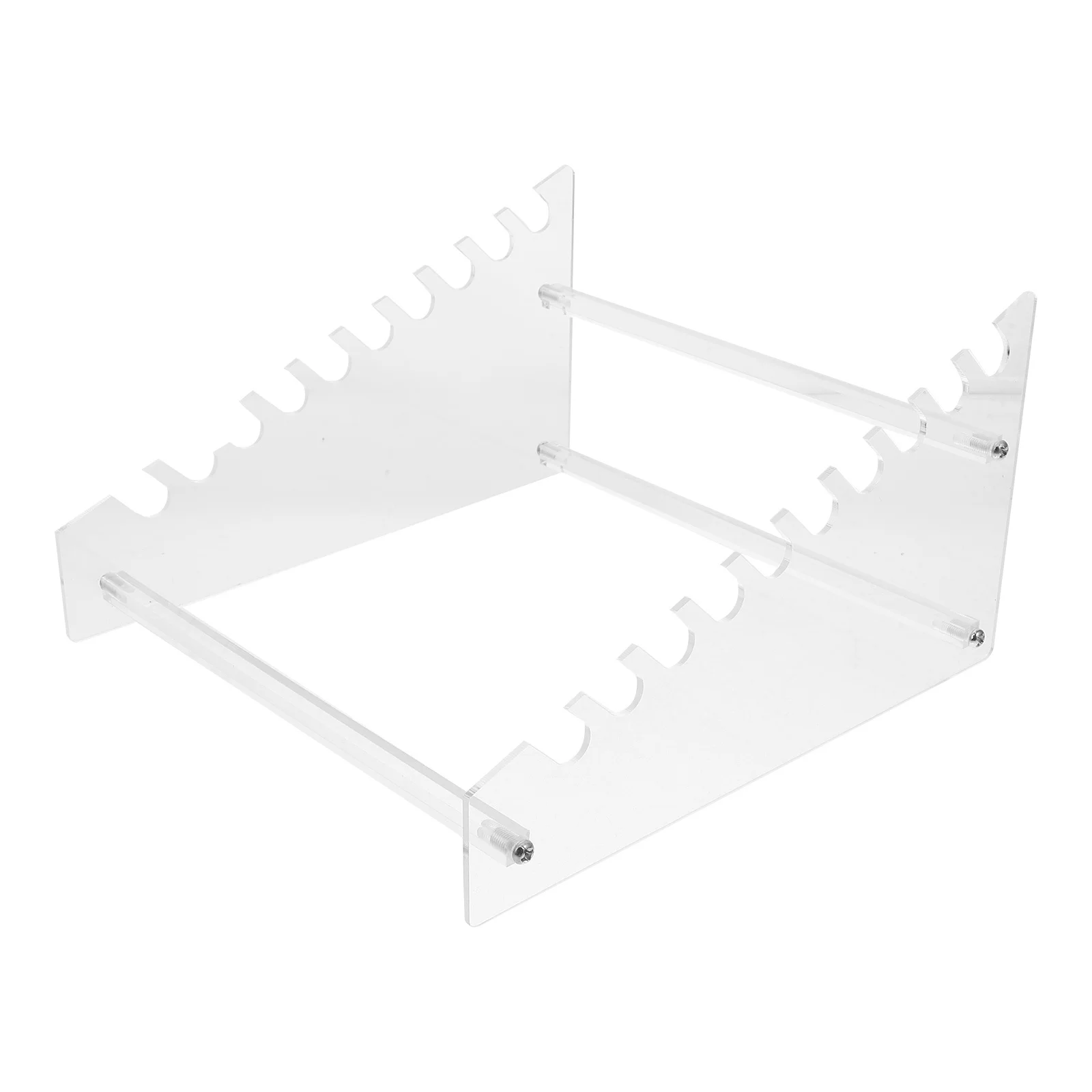 

Acrylic Laboratory Pipette Stand Pipettor Holder Lab Micropipette Rack Organizer Detachable Pipette Storage Rack