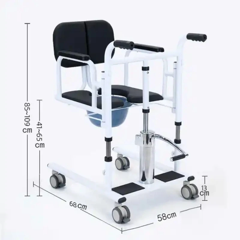 patient lift transfer chair home elderly patient lift whee lchair manual operation transfer patient lift hoist