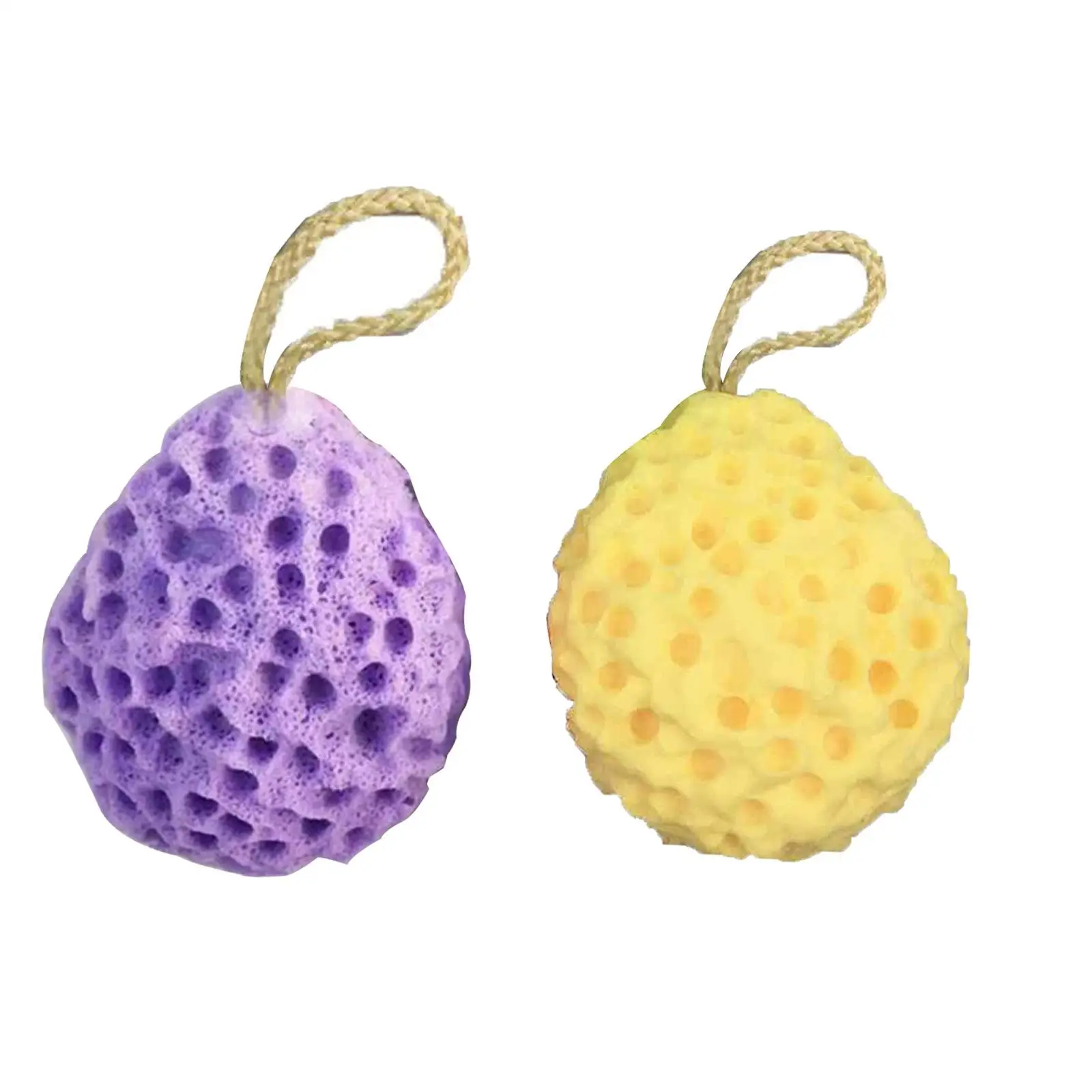 Shower Ball Hanging Bathroom Supplies Shower Sponge for Bathing Silky Skin