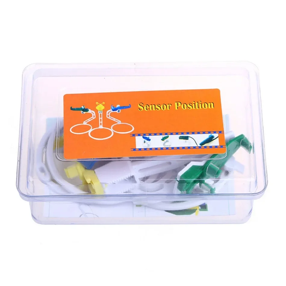 

Dental X-ray Sensor Positioner Holder 3 PCS Digital Dental Lab X Ray Film Locator PVC Positioning Dentistry Tool