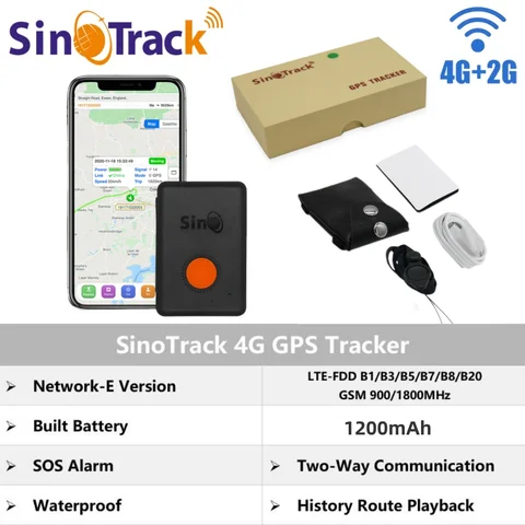 Европейский эксклюзивный мини-GPS-трекер 4G ST-904L-E со встроенным аккумулятором, водонепроницаемый, для защиты от потери, для детей, родителей, автомобилей, домашних животных
