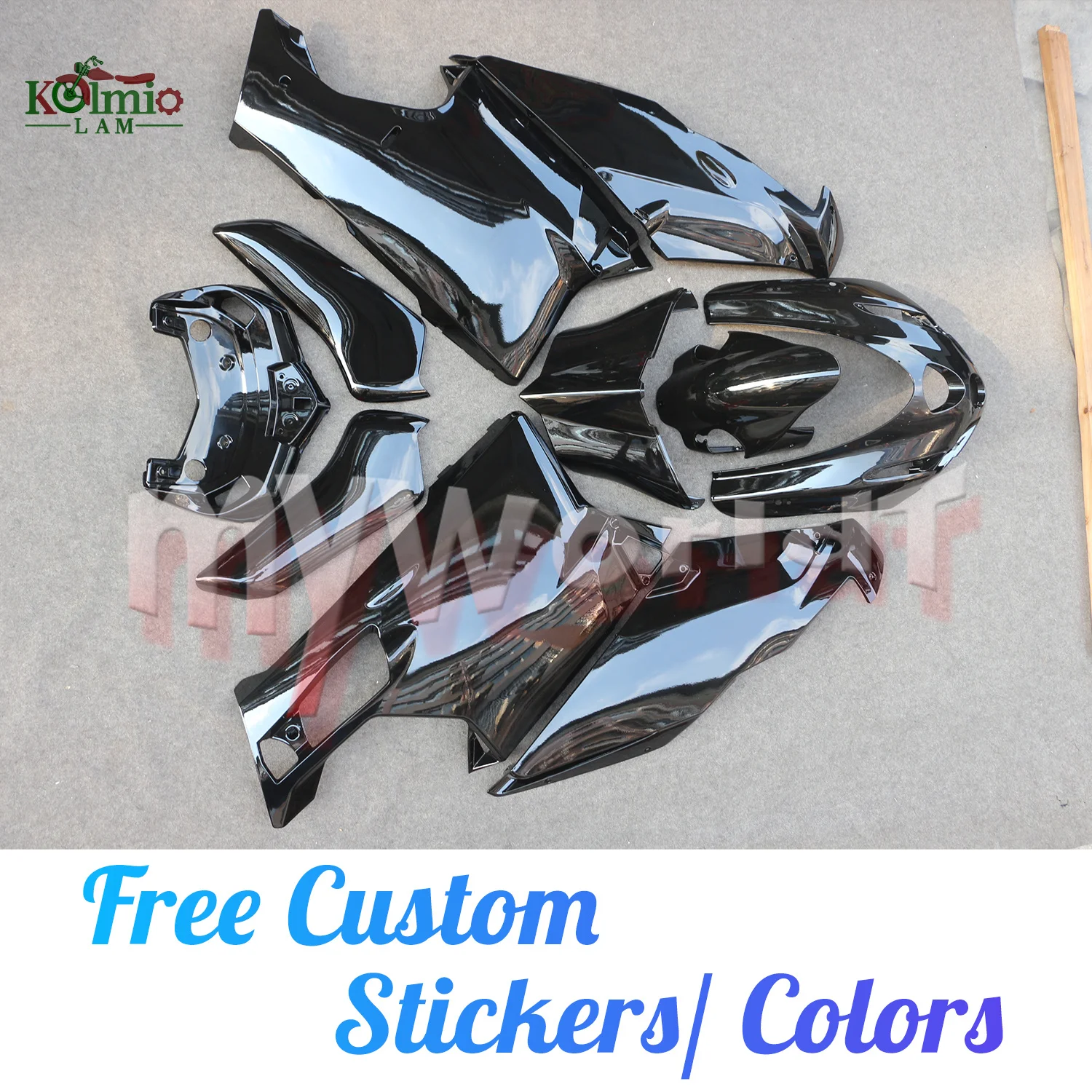 Fit For DUCATI 749 999 R S 2003 - 2004 Motorcycle Accessories Fairing Bodywork Panel Kit Set 749R 749S 999R 999S