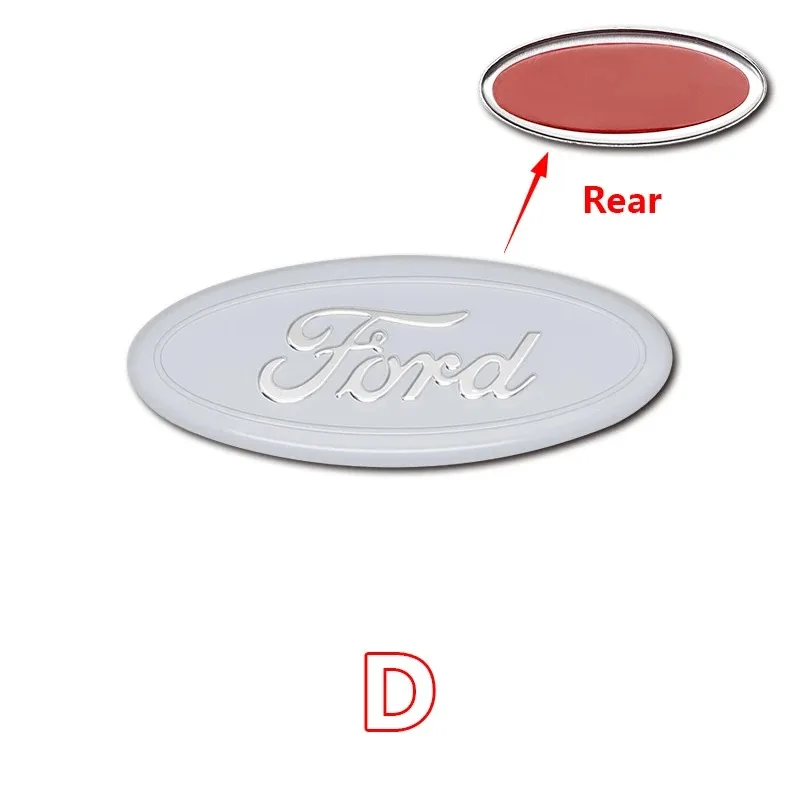 5.8 cm Auto Stuurwiel Center Badge Logo Sticker Stuurwiel Logo Sticker Voor Ford Focus 3 MK2 Fiesta MK7 Mondeo MK4 Fusion