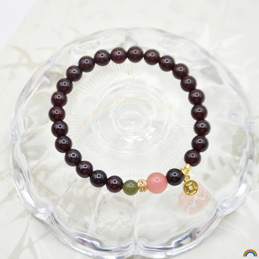 Gelang Garnet Alami Wanita Gay - Ethnic Fashion Brand ulasan dan harga