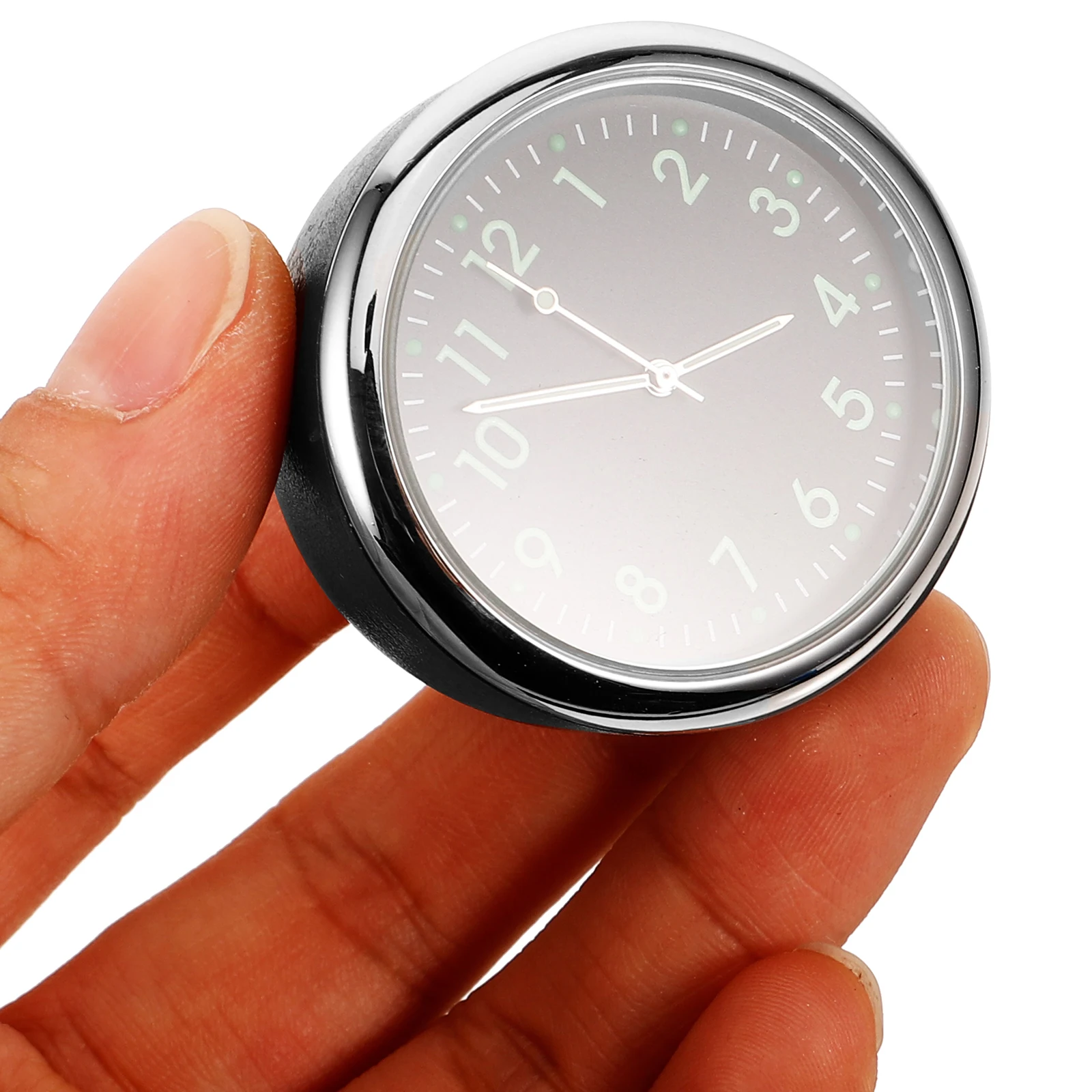 

Car Clock Small Dashboard Clocks Quartz Watch Auto Metal Decor Vehicle Dash Mini Clocks for Car Home Use