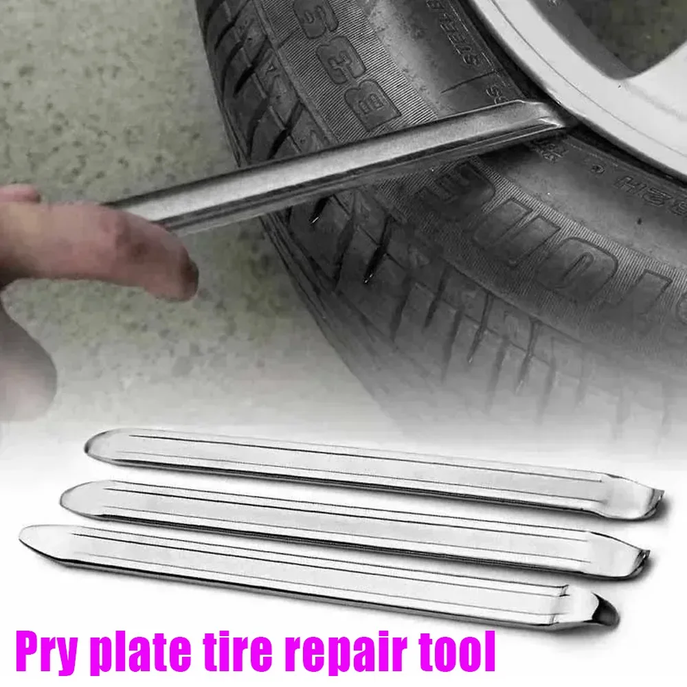 Car Tire Wrench Car Repair Tool Steel Crowbar Tire Rim Opener Crowbar Motorcycle and Bicycle Removal Tool Auto Accessories
