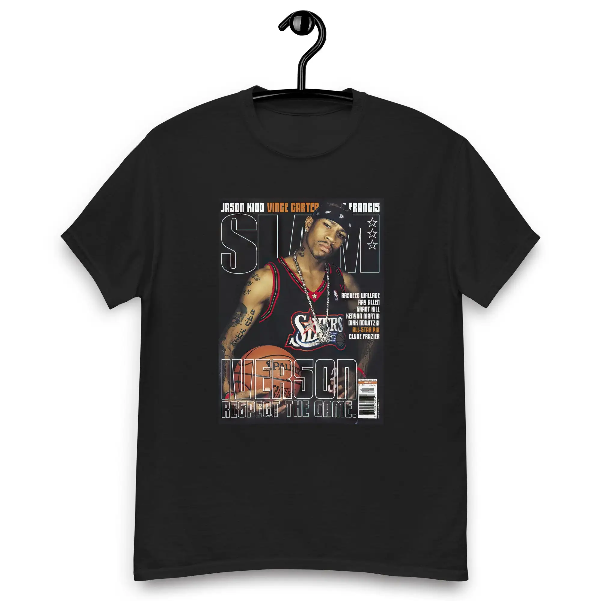 BasketBall T Shirt Mens Iverson Womens for Kids