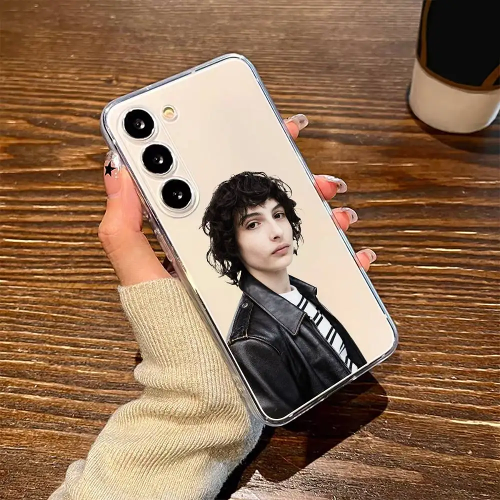 

F-Finn W-Wolfhard Actor Cool Phone Case For SamsungA10 A12 A31 A40 A70 Transparent Cover Case