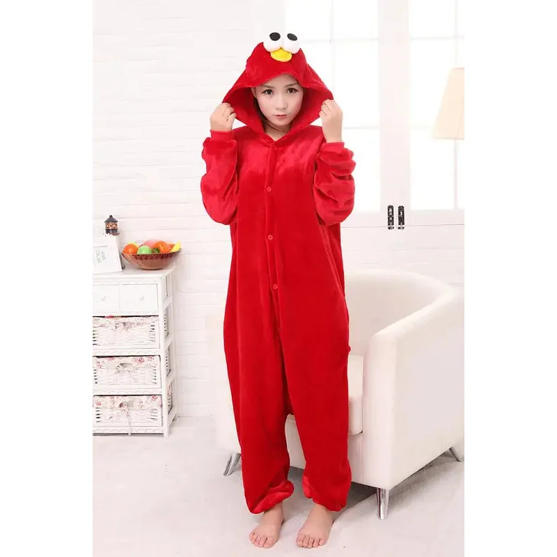 2025 yiyi Kigurumi nueva franela adulto galleta monstruo pijamas Disfraces para Unisex pijama ropa de dormir pijamas Animal Onesie