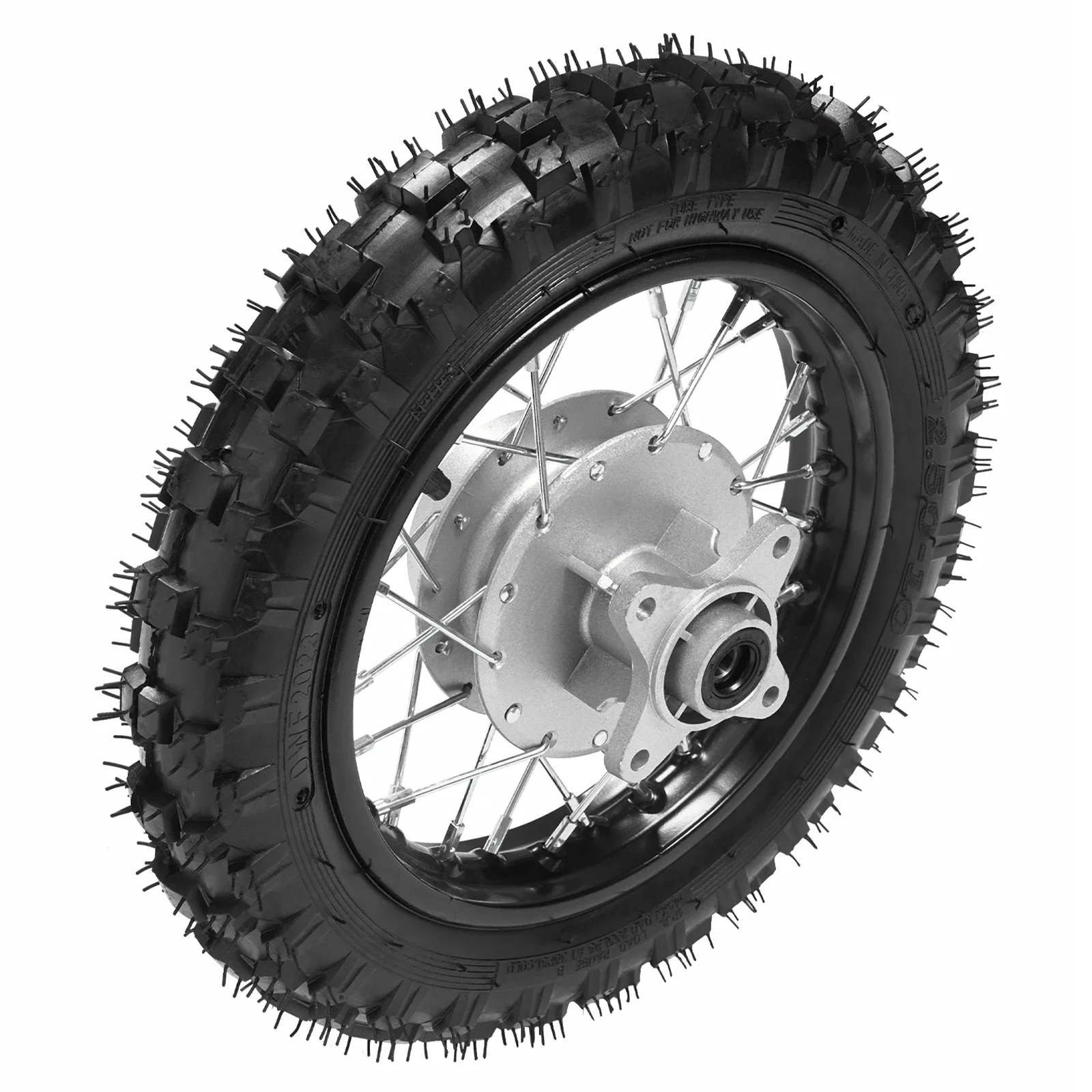 عجلة حافة الإطارات الأمامية والخلفية 2.50-10 للدراجات الترابية Honda CRF50 XR50 BBR KLX، سبيكة متينة، مضادة للانزلاق، سعة تحميل عالية