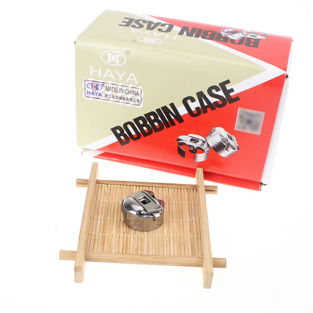 Per macchina da cucire custodia per bobina in acciaio argentato 0,91 * 0,55 23 * 14mm accessori parti adatte per PFAFF per ET per GTN
