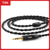 TRN A3 6 Core Earphone Wire IEM Upgrade Cable 3.5mm 0.75/0.78mm 2 Pin MMCX Earphone Wire for TRN V30/V20/V80/V90/ZST/EDX/ZS6