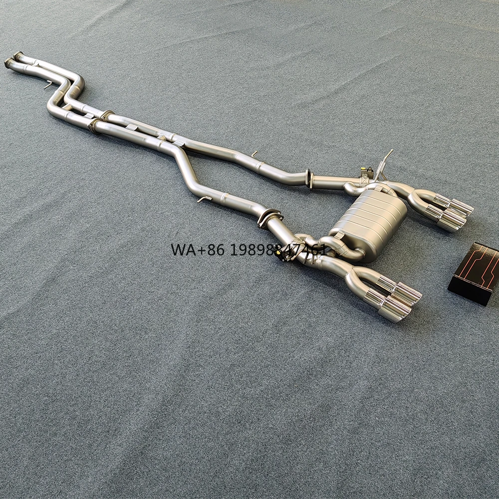 

Stainless Steel Exhaust System Performance Catback for BMW M3 M4 F80 F82 3.0T Remote Control Tuning Valve Muffler Pipe
