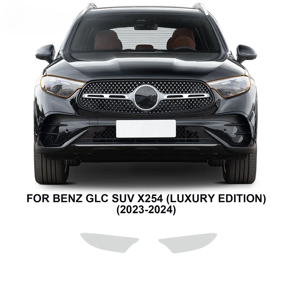 

KUNGKIC TPU for Mercedes-Benz GLC X254 Luxury X254 Base 2023 2024 Headlights Paint Protection Film Clear Bra PPF Decal Kit