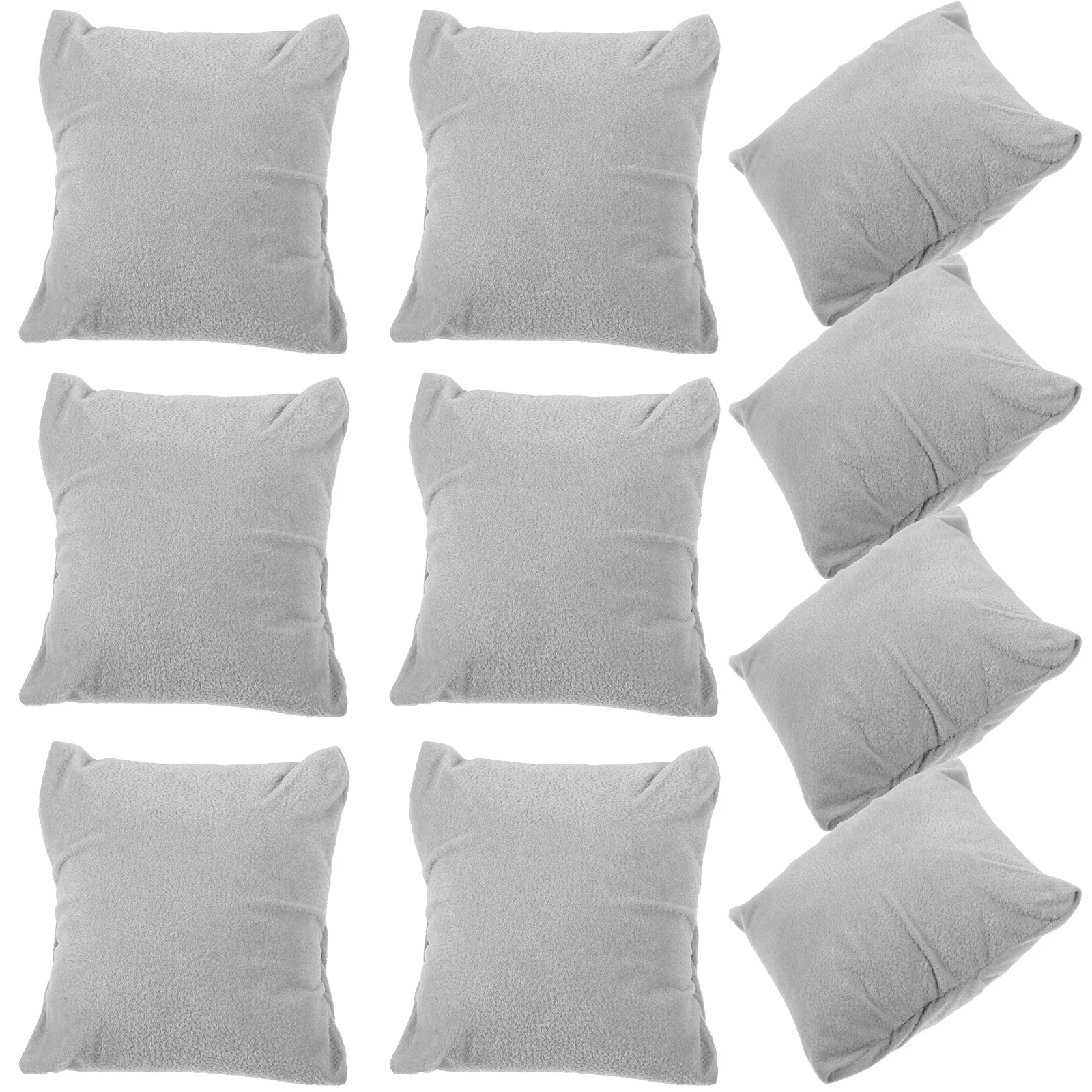 10 Pcs Watch Box Lining Display Pads Bracelet Stand Pillow Pillows for Jewelry Velvet