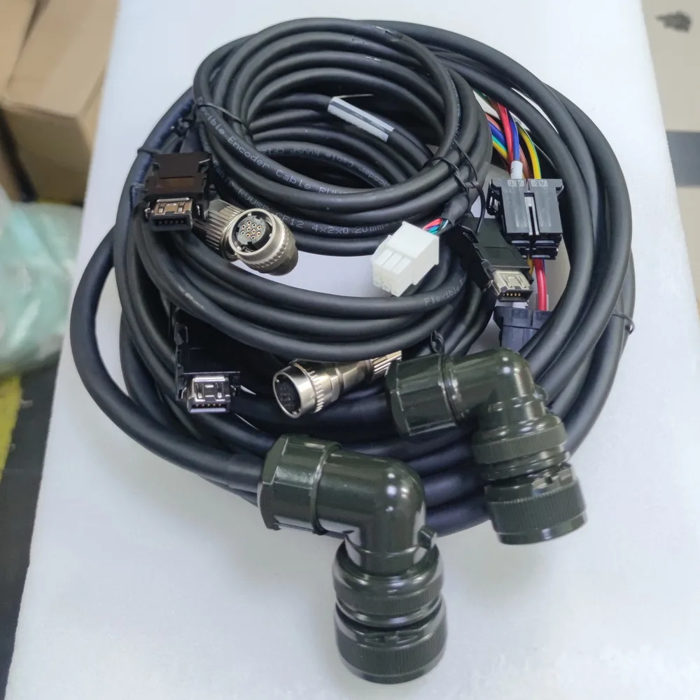 Für Mitsubishi M70 M80 CNC-System XYZ-Achse CNP2E Kommunikationskabel OSA18 HF-154S-A48 Encoder-Stromkabel 22-22S 18-10S Stecker – Detail 2