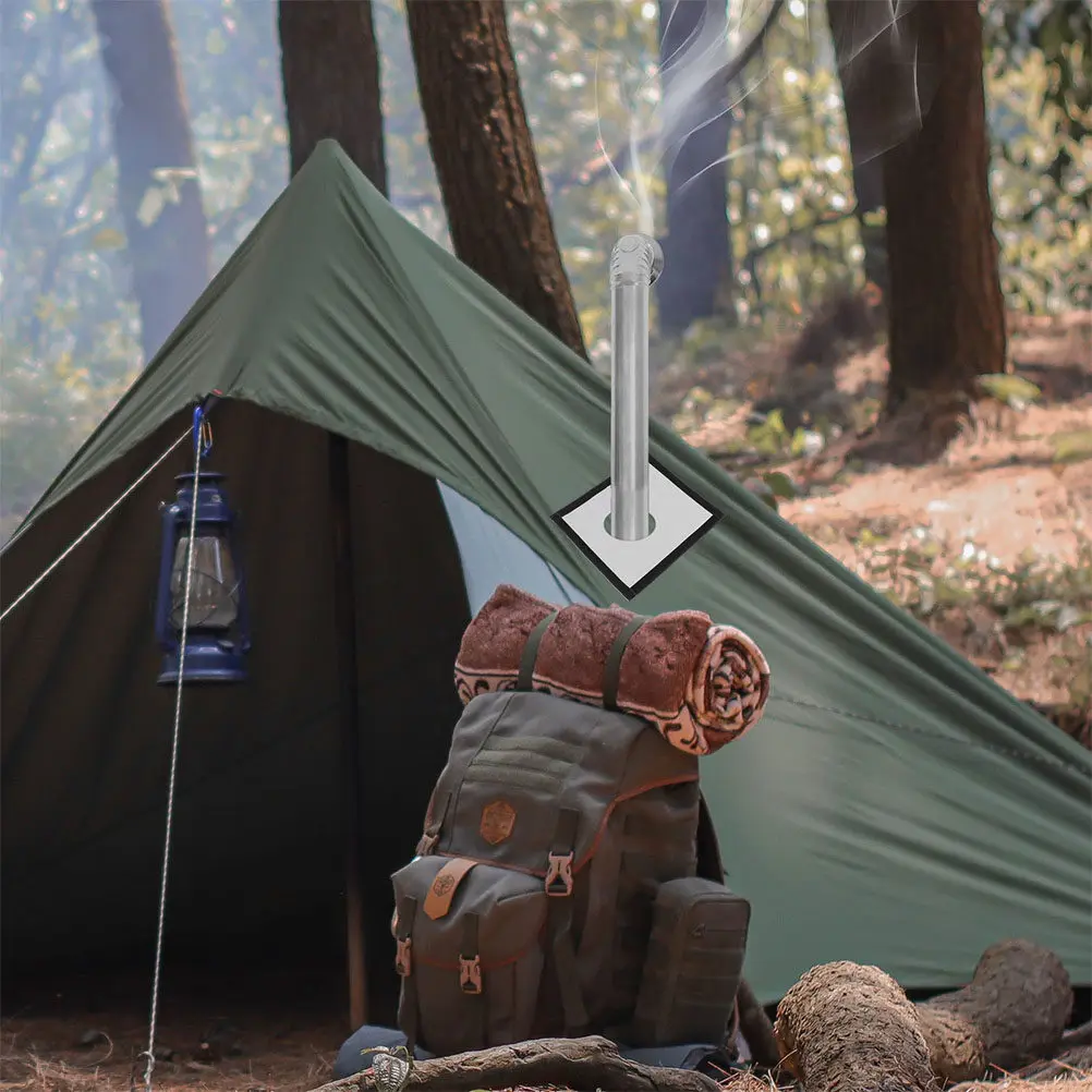 

Комплект из 2-х огнеупорных защитных колец из стекловолокна для дымохода печи, термостойкие уплотнители для палаточных дымоходов, аксессуары для уличных печей