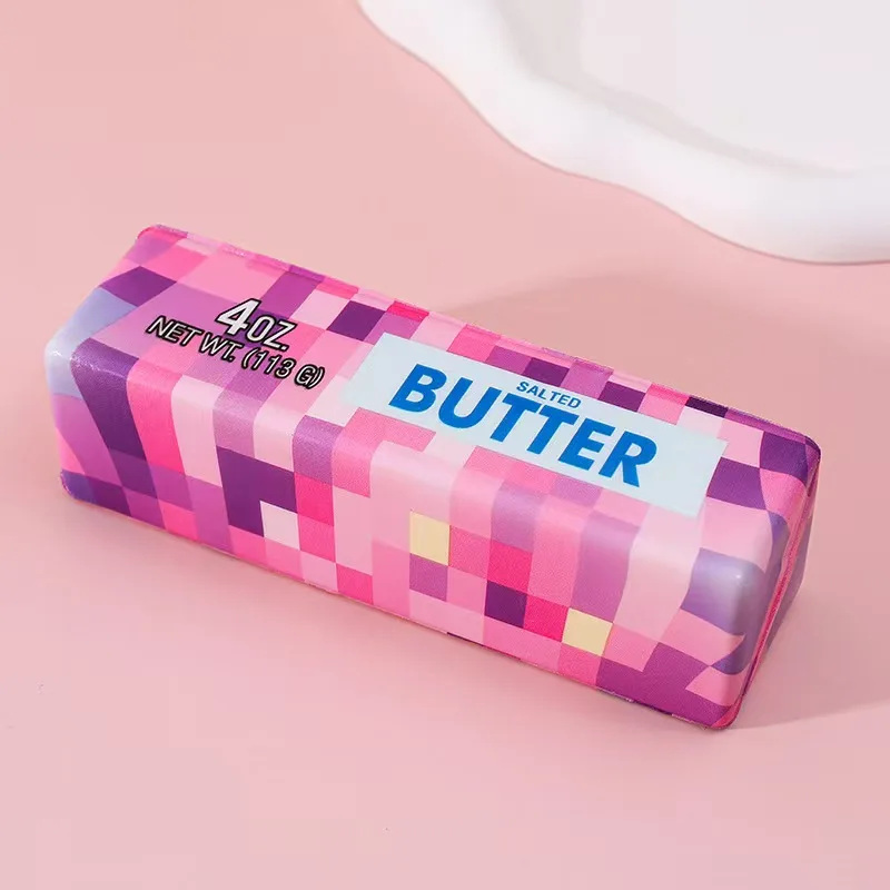 Entspannungs-Butter-Stick, Quetsch-Musik-Stressabbau-Spielzeug, Schüler-Entspannungsartikel, PU-Schaum, Weicher Niedlicher Butter-Stick mit Langsamer Rückfederung – Detail 10