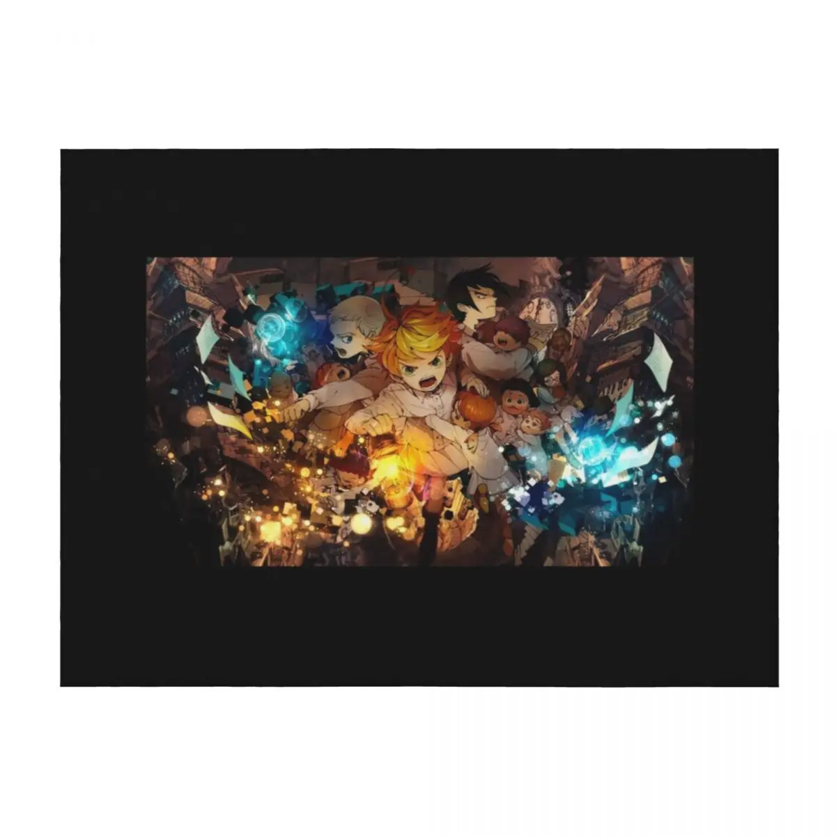 

The Promised Neverland Throw Blanket Winter beds Blankets Sofas Of Decoration Blankets For Bed Soft Plush Plaid Blankets