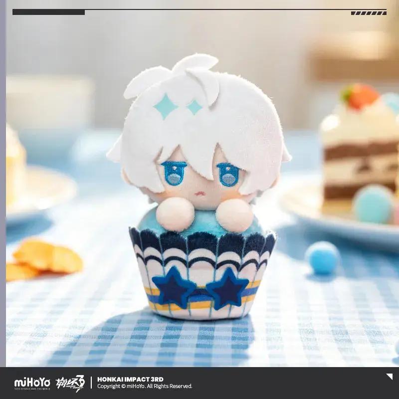 [Genuine] miHoYo Game Honkai Impact 3rd Plush Pendant Kiana Elysia Raiden Mei Seele Anime Accessory Keychain Cosplay Xmas Gifts 4