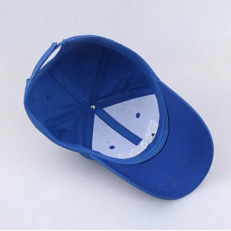 Disney Monsters University Sullivan Sulley Mike MU Letters Embroidery Baseball Cap Blue Hat cartoon Baseball Caps adult Sun Hats